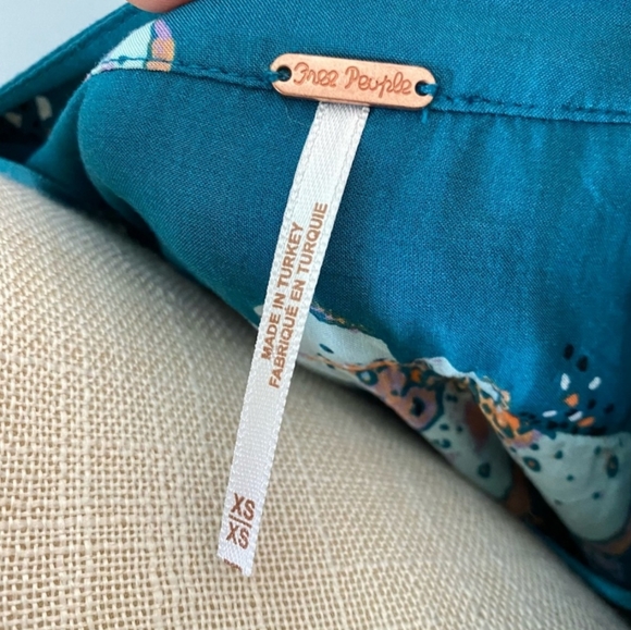 Free People Tuscan Dreams Floral Top - Picture 6 of 10